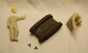 WW2 German mechanics with Goliath