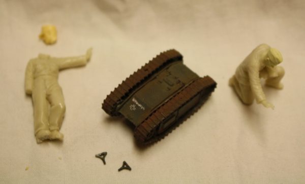 WW2 German mechanics with Goliath