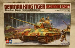 German king tiger Ardennes front + extra