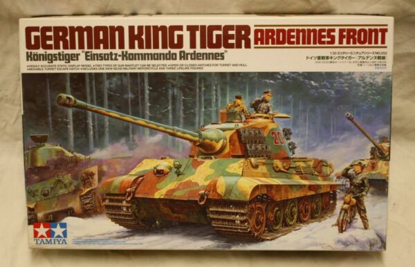German king tiger Ardennes front + extra