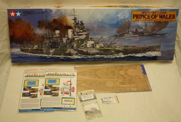 British battle ship Prince of Wales + lots extra's