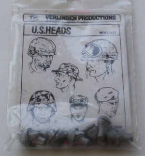 Verlinden US Heads (metal)