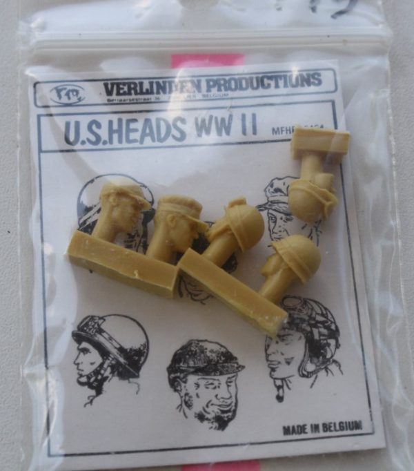 Verlinden US heads WW II