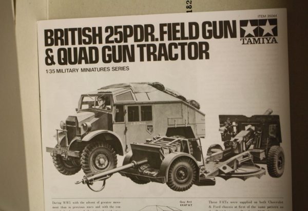 British 25pdr. Field gun & Quad gun tractor - Image 8