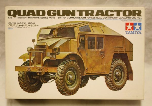 Quad gun tractor