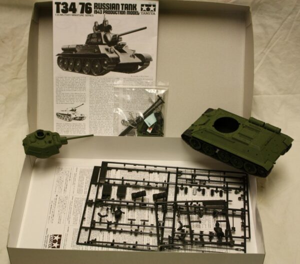 T34/76 Russian tank 1943 production model