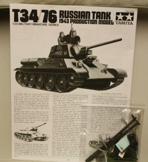 T34/76 Russian tank 1943 production model - Image 2