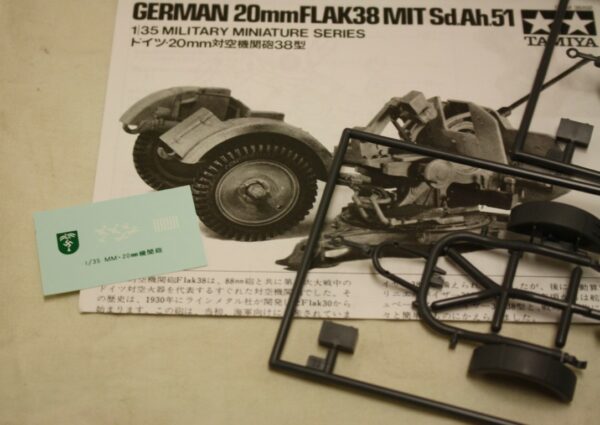 German 20mm flak 38 mit Sd.Ah.51 > trailers - Image 4