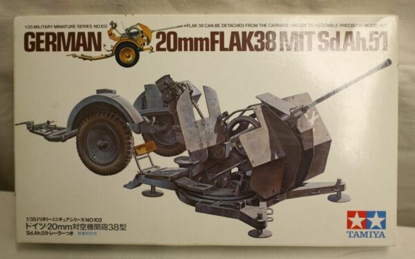 German 20mm flak 38 mit Sd.Ah.51