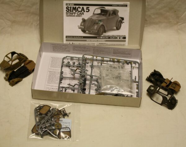 Simca 5 staff car ( German army)  >>>> x2 - Image 2