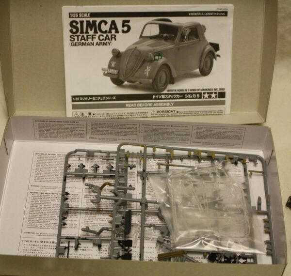 Simca 5 staff car ( German army)  >>>> x2 - Image 3