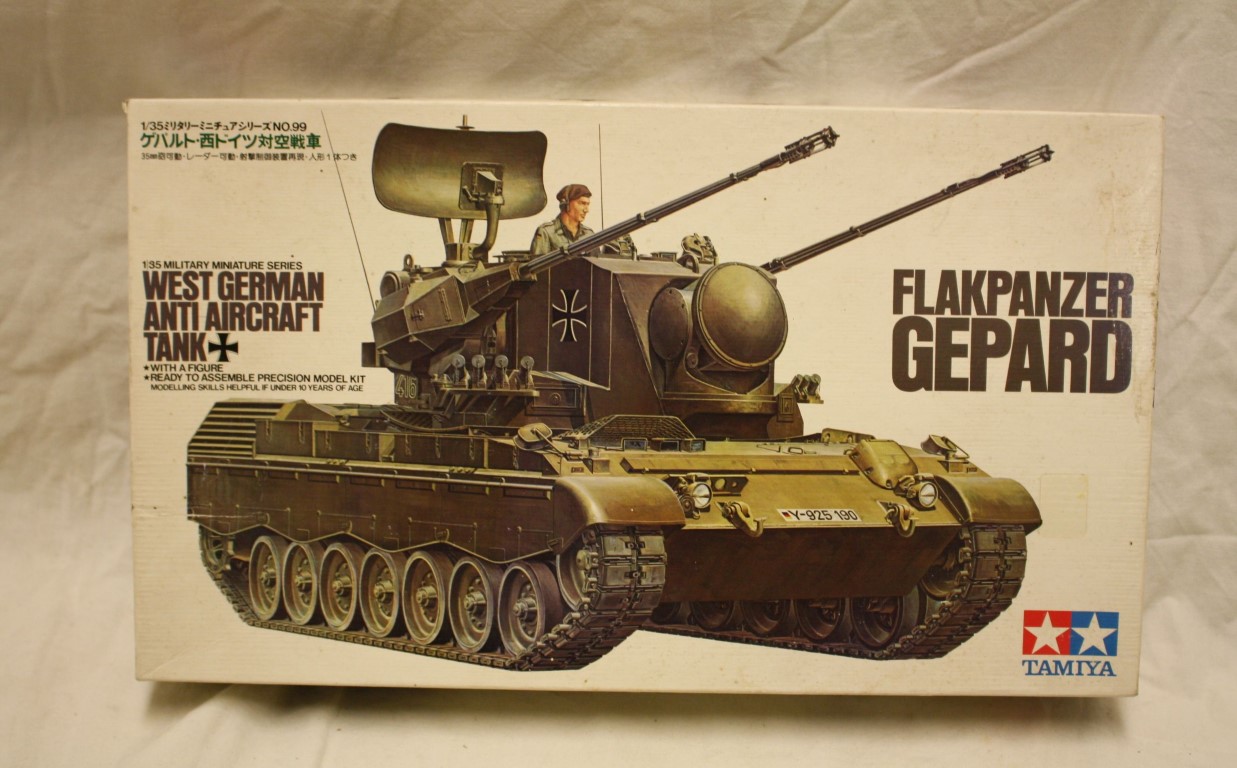 West German anti aircraft tank Flakpanzer Gepard