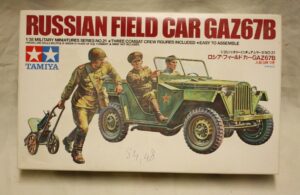 Russian field car GAZ67B