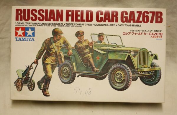 Russian field car GAZ67B